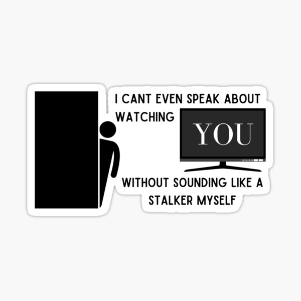 you-tv-show-sticker-by-designrplanet-redbubble