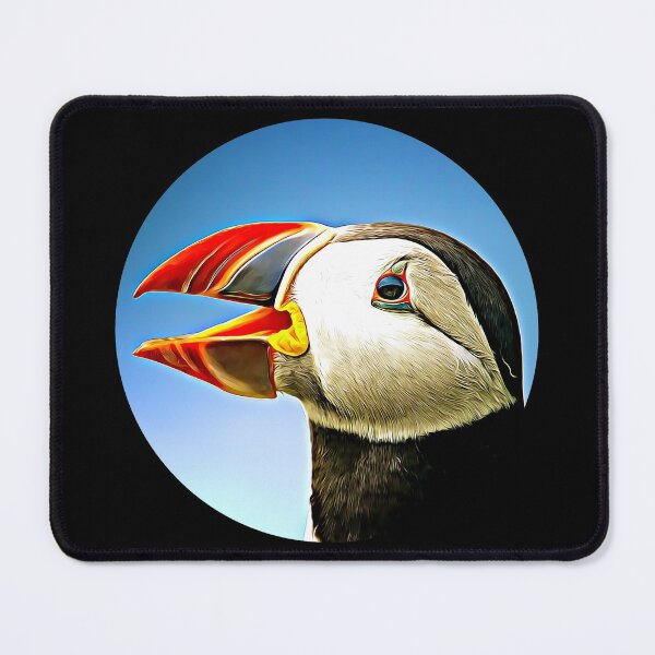 Item preview, Puffin Portrait designed and sold by RevolutionInPaint.