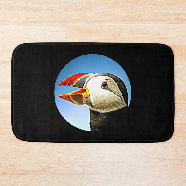 Item preview, Puffin Portrait designed and sold by RevolutionInPaint.