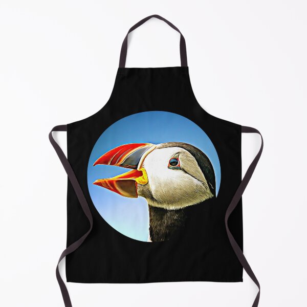 Item preview, Puffin Portrait designed and sold by RevolutionInPaint.