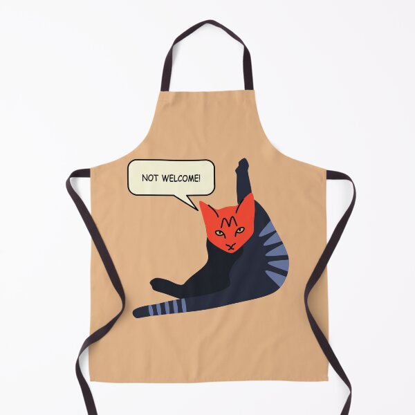 Item preview, Not welcome funny cat designed and sold by ciaobebo.