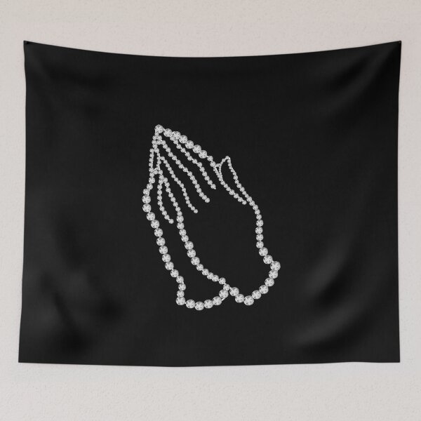 Item preview, Prayer Hands - Diamond Hands designed and sold by RedSparkle.