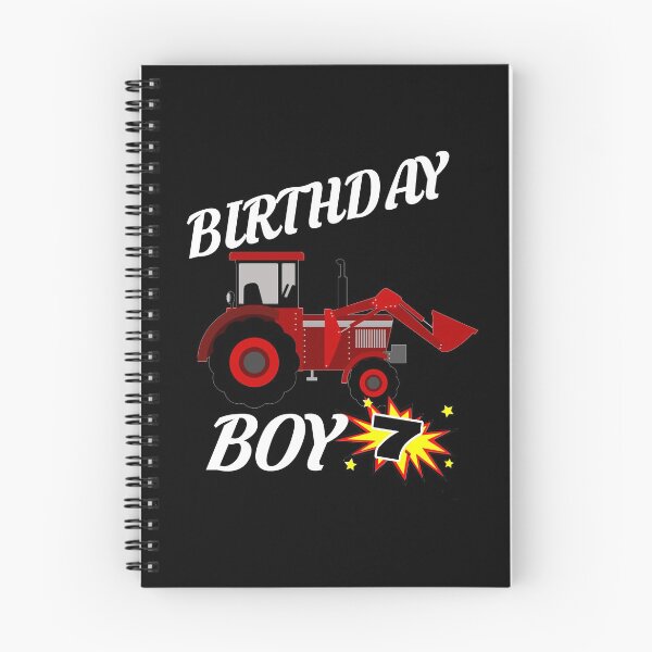 Item preview, 7 Years Old Birthday Design Tractor GifDesign  designed and sold by drwigglebutts.