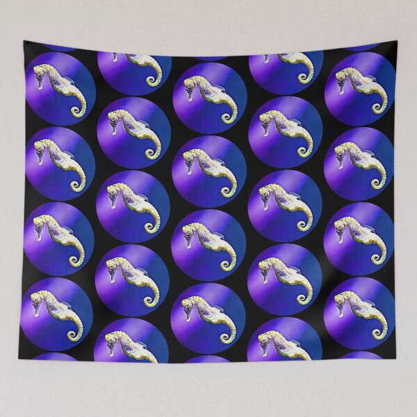 Item preview, Seahorse Portrait designed and sold by RevolutionInPaint.