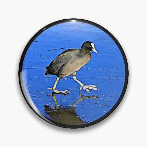 Item preview, Coot Portrait designed and sold by RevolutionInPaint.