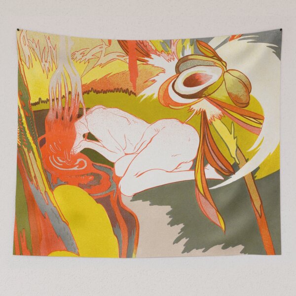 Item preview, Art Nouveau La source du Mal (The Source of Evil) (1894) by Georges de Feure designed and sold by Designedbysm.