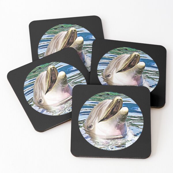 Item preview, Dolphin Portrait designed and sold by RevolutionInPaint.