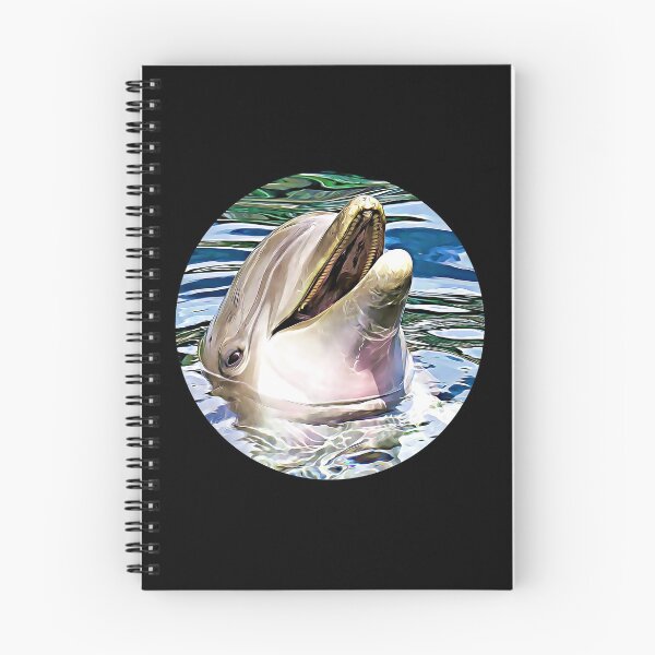 Item preview, Dolphin Portrait designed and sold by RevolutionInPaint.
