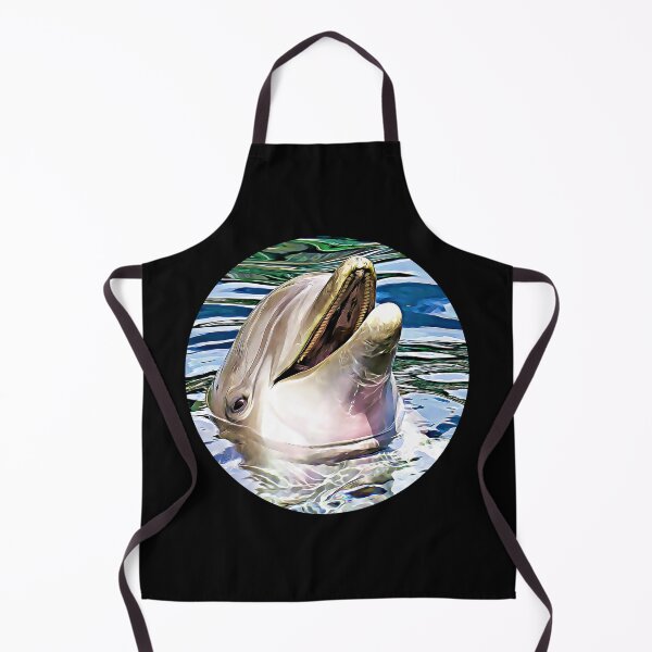 Item preview, Dolphin Portrait designed and sold by RevolutionInPaint.