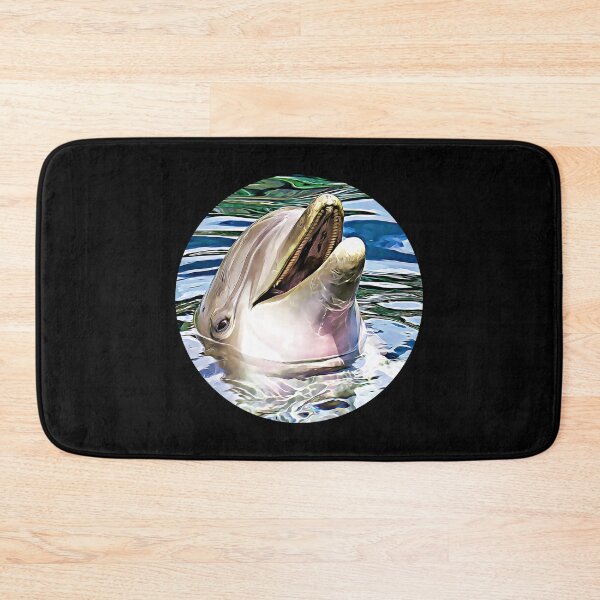 Item preview, Dolphin Portrait designed and sold by RevolutionInPaint.