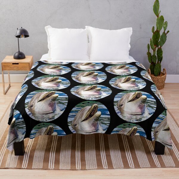 Item preview, Dolphin Portrait designed and sold by RevolutionInPaint.