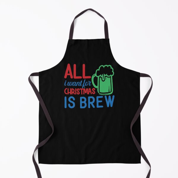Item preview, All I Want For Christmas Is Brew | Funny Christmas Drinking Sayings designed and sold by DrawingBoard.