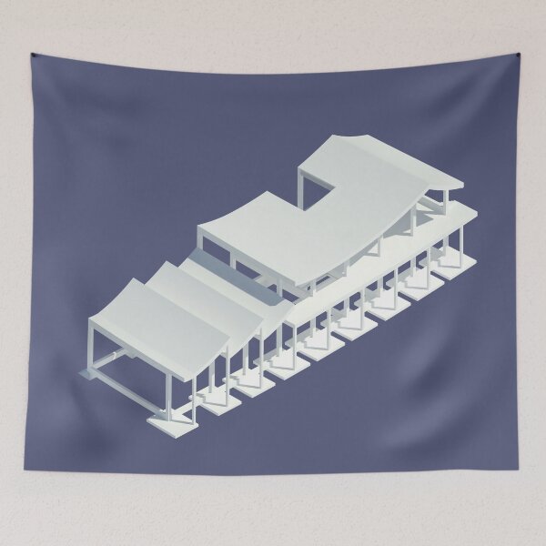 Item preview, Concrete Frame Architecture - Curved Roof designed and sold by Arkneer.