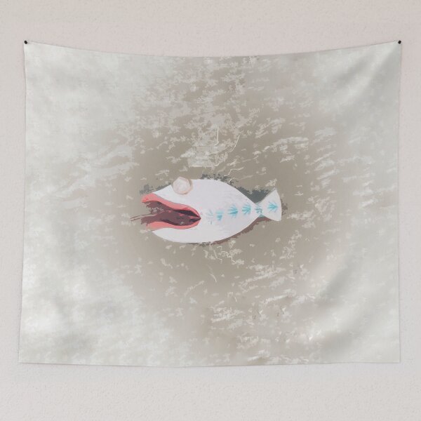 Item preview, Boho Fish 11 Coastal Design Style A Edited PHOTO of Wooden Fish Wall Decor designed and sold by Beachy.