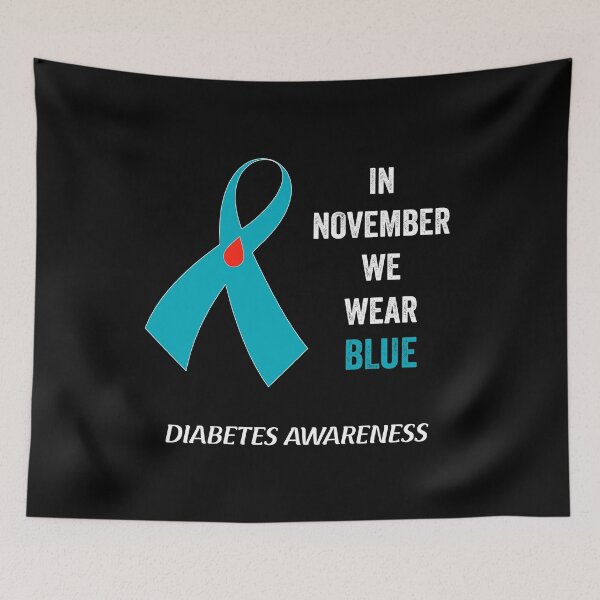 Item preview,  In November Wear Blue , Gift For mom , diabetes shirt designed and sold by jake aff47.