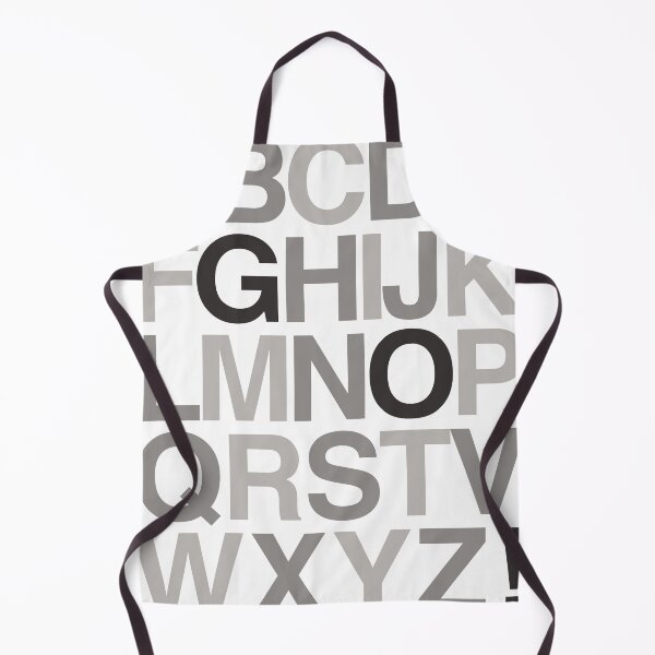 Item preview, Gray alphabet designed and sold by Emi Yañez.