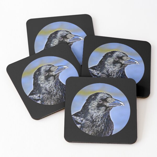 Item preview, Crow Portrait designed and sold by RevolutionInPaint.