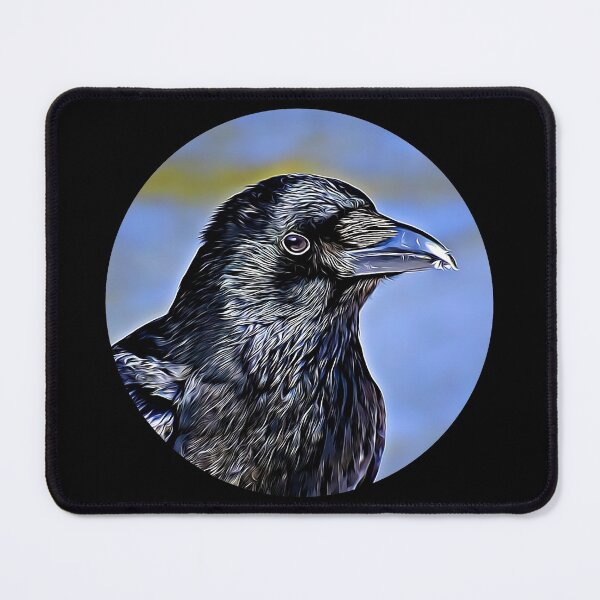 Item preview, Crow Portrait designed and sold by RevolutionInPaint.