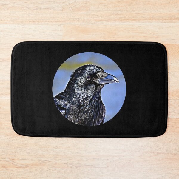 Item preview, Crow Portrait designed and sold by RevolutionInPaint.