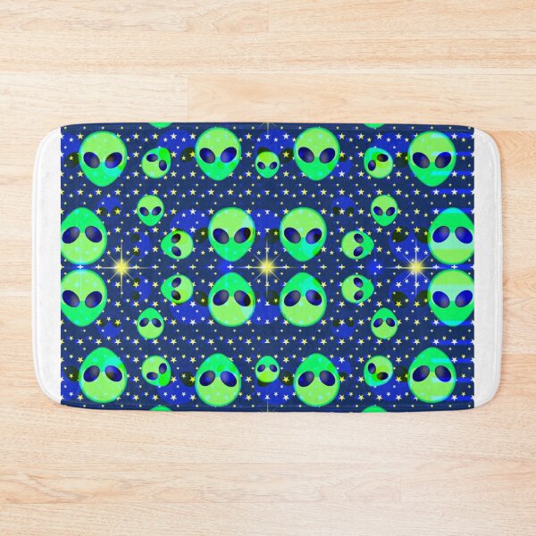 Item preview, Trippy Aliens Green designed and sold by shantilovesart.