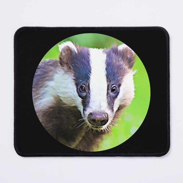 Item preview, Badger Portrait designed and sold by RevolutionInPaint.