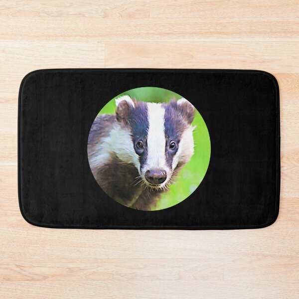 Item preview, Badger Portrait designed and sold by RevolutionInPaint.