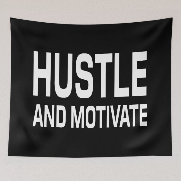 Item preview, Hustle And Motivate - Motivational Words designed and sold by texteestore.