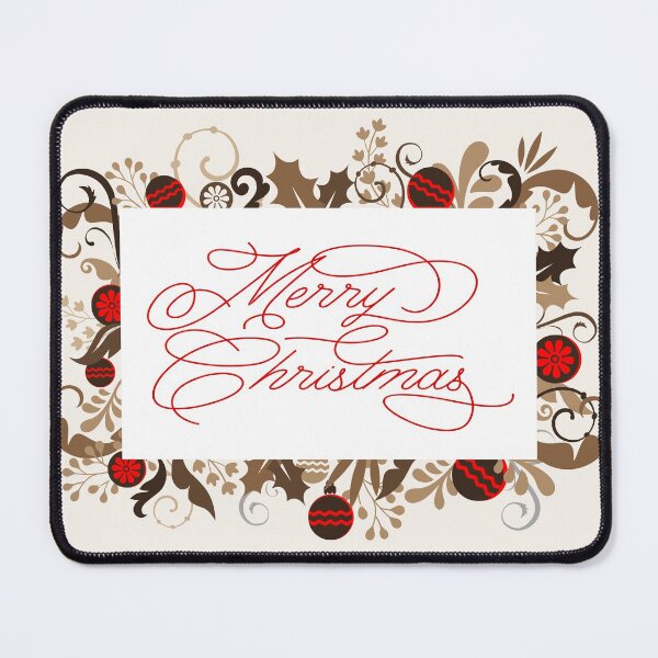 Item preview, Merry Christmas Ornate Border designed and sold by Versatill.