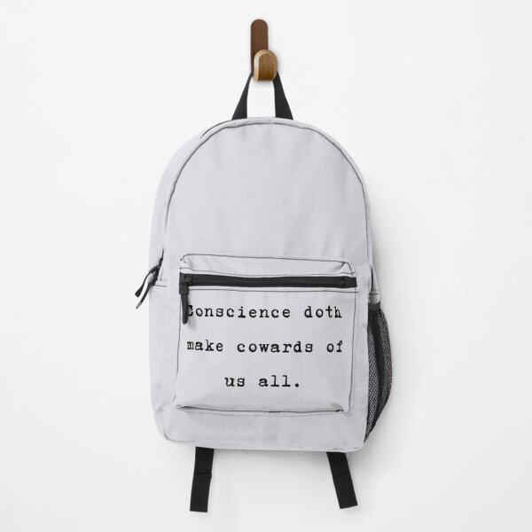 Item preview, Shakespeare Quote From Hamlet - Conscience doth make cowards of us all. designed and sold by violet-hope.