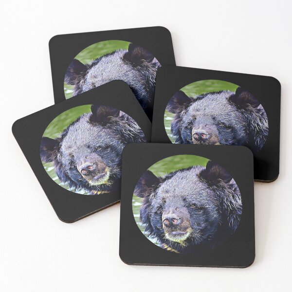 Item preview, Asian Black Bear Portrait designed and sold by RevolutionInPaint.