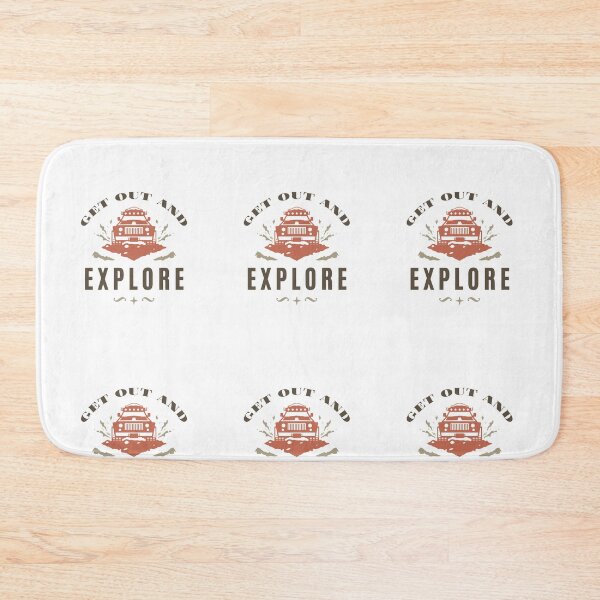 Item preview, Get Out and Explore - Camping and Adventure - Funny Camping Quotes designed and sold by Recti.