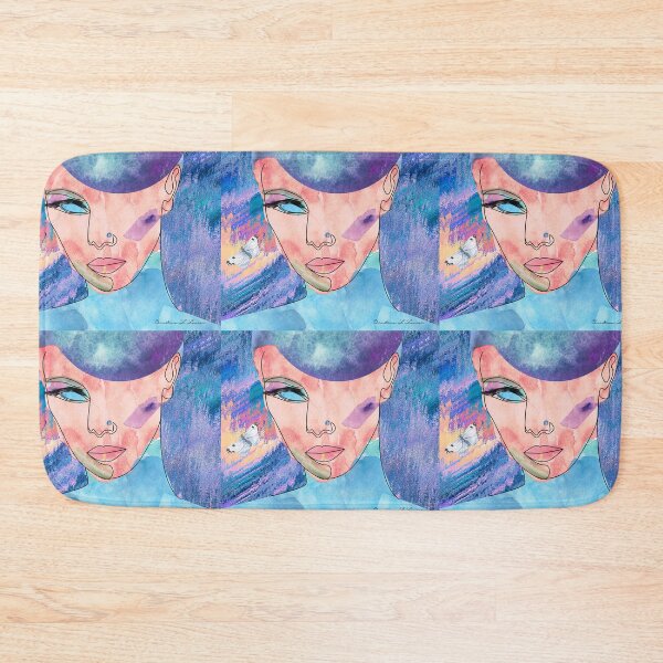 Item preview, Abstract Water Color Line Art | Bruised Beautiful designed and sold by Rainbows Rock.