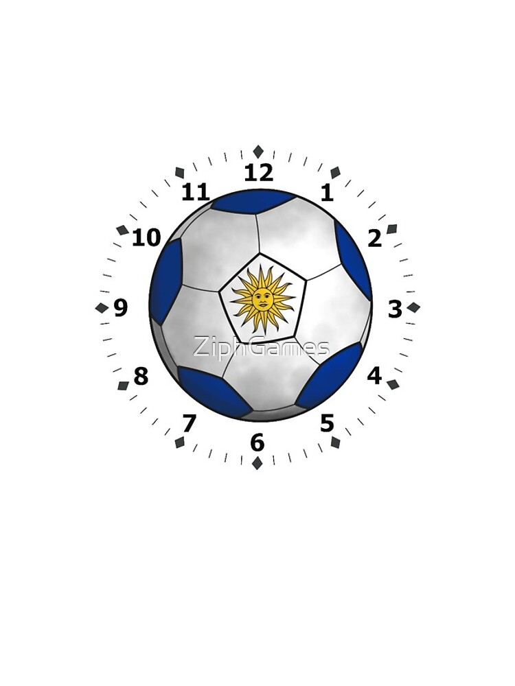 Thumbnail 4 of 4, iPhone Case, uruguay clock designed and sold by ZiphGames.