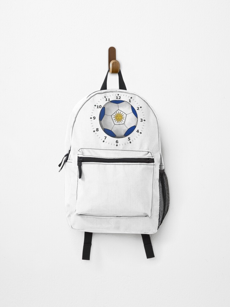 Thumbnail 1 of 3, Backpack, uruguay clock designed and sold by ZiphGames.