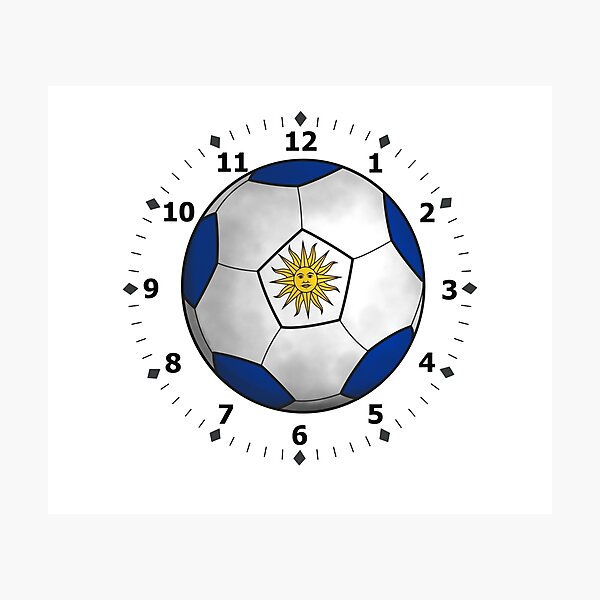 Item preview, uruguay clock designed and sold by ZiphGames.