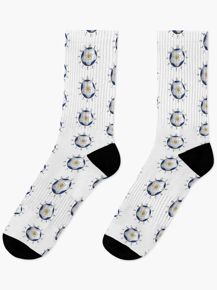 Thumbnail 1 of 5, Socks, uruguay clock designed and sold by ZiphGames.