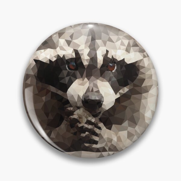 Item preview, Low Poly Raccoon designed and sold by LowPolyGKDesign.