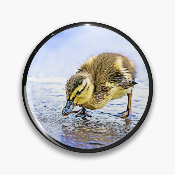 Item preview, Duckling Portrait designed and sold by RevolutionInPaint.