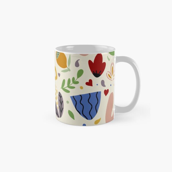 Vista previa del artículo con la obra «Flores folclóricas», diseñado y vendido por RachelCoonArt.