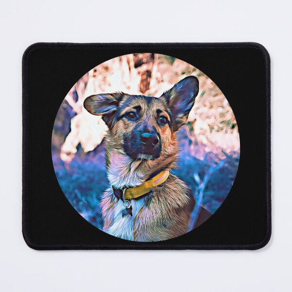 Item preview, German Shepherd Portrait designed and sold by RevolutionInPaint.