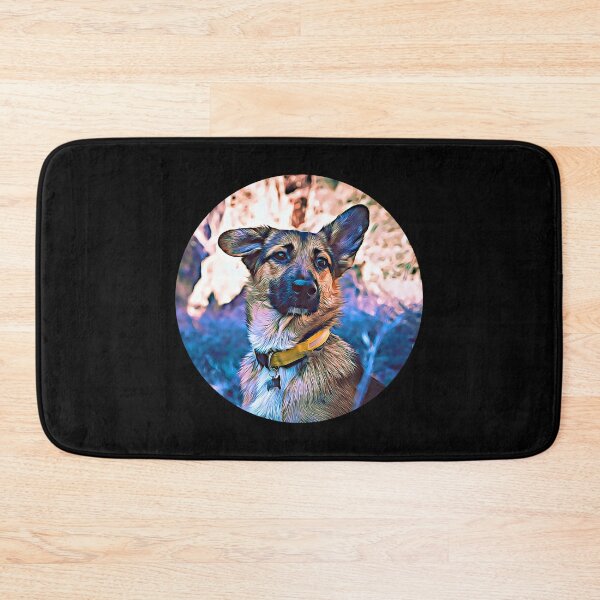 Item preview, German Shepherd Portrait designed and sold by RevolutionInPaint.