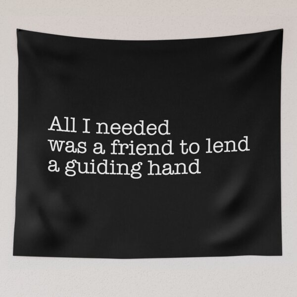Item preview, All I needed was a friend (white) designed and sold by didijuca.