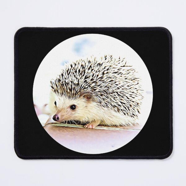 Item preview, Hedgehog Portrait designed and sold by RevolutionInPaint.