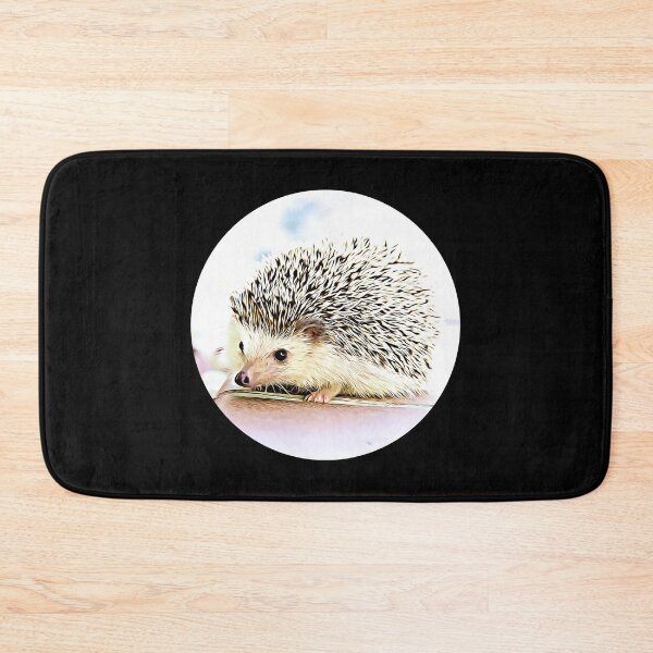 Item preview, Hedgehog Portrait designed and sold by RevolutionInPaint.