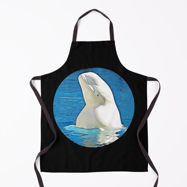 Item preview, Beluga Portrait designed and sold by RevolutionInPaint.