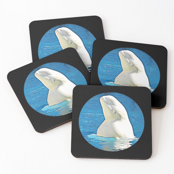 Item preview, Beluga Portrait designed and sold by RevolutionInPaint.
