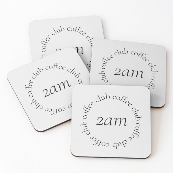 Item preview, 2 am café club mancha de café designed and sold by cleverties.