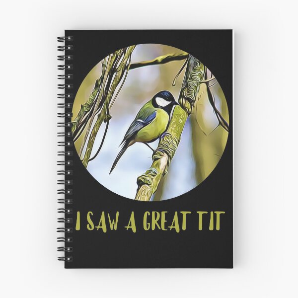 Item preview, I Saw A Great Tit designed and sold by RevolutionInPaint.