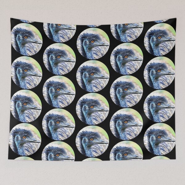 Item preview, Emu Portrait designed and sold by RevolutionInPaint.