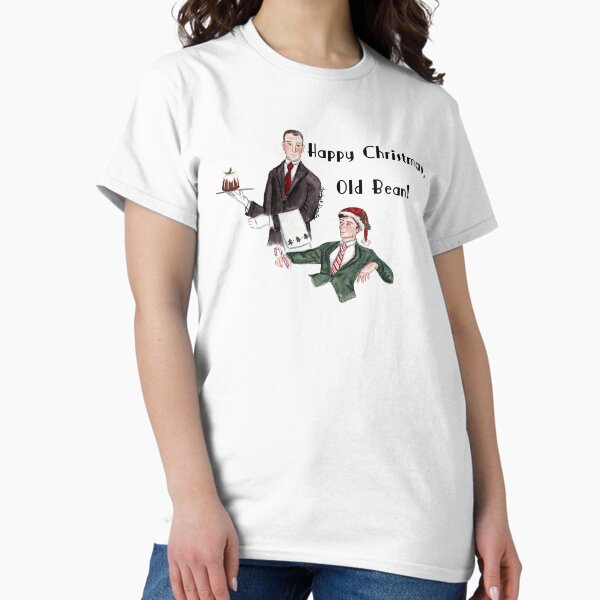 The Jolly Yule-Tide Spirit, P.G. Wodehouse Jeeves and Wooster Classic T-Shirt